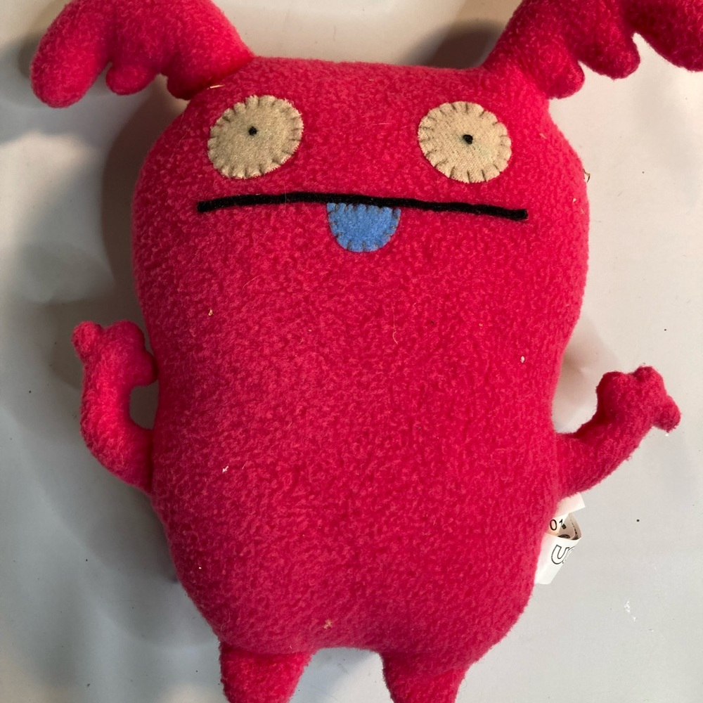 UGLY DOLL UPPY Pink PLUSH STUFFED ANIMAL